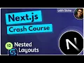 Nested Layout - Next js 14 Course Tutorial