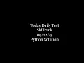 Skillrack Daily test Today Solution 2025