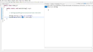 Java 27 Using printf with flags and width specifiers to justify strings