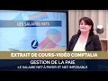 le salaire net a payer et le net imposable - extrait cours COMPTALIA