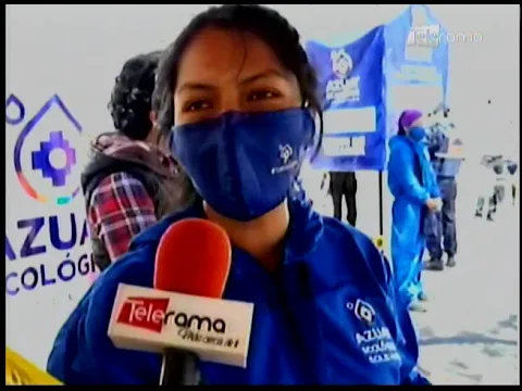 Colecta solidaria organizada por la prefectura del Azuay