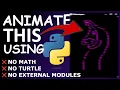 Python animation Animate ascii art using python