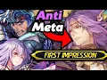 FALLEN LYON LAUGHS AT META - Fallen Ike Corrin Julia Lyon First Impressions FEH
