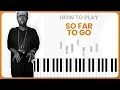 Download Lagu How To Play So Far To Go By J Dilla ft. Common, D'Angelo On Piano - Piano Tutorial (FREE TUTORIAL)