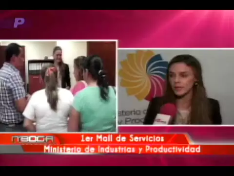 1er Mall de servicios Ministerio de Industrias y Productividad