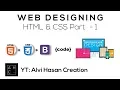 Web Designing HTML CSS Part 1 - Bangla Tutorial