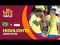 Brazil vs Indonesia 4-0 FIFA World Cup U-17 2025 HD