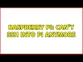 Raspberry Pi Can t ssh into pi anymore 2 Solutions
