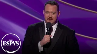Go Birds Shane Gillis compares sports teams to his Eagles 2025 ESPYS