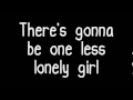 Download Lagu One Less Lonely Girl - Justin Bieber + Lyrics ( My World Studio Version )