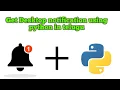 Desktop notification in 2 minutes in TELUGU UNQ CODER
