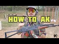 HOW TO STAND, HOLD AND CONTROL AN AK47