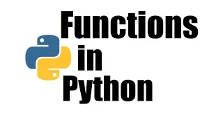 Python Tutorial Functions in Python