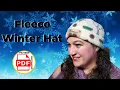 Making a winter cap from a PDF Sewing Pattern