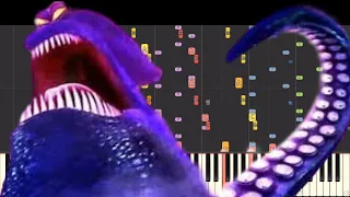 IMPOSSIBLE REMIX Kraken Theme Hotel Transylvania 3 Piano Cover 