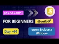 window open in JavaScript open a new window JavaScript window object in JavaScript JavaScript