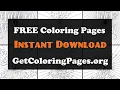 Motivational coloring pages