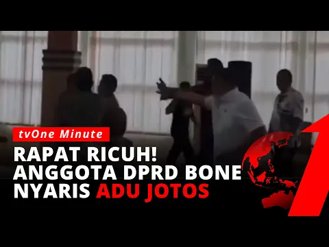 Anggota DPRD Bone Nyaris Adu Jotos Saat Bahas Dana Pemulihan Ekonomi Nasional