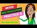 Multiplication Practice for Kids Times Tables Drills - Multiplying Math Facts