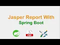 jasper report with spring boot example generate jasper report using java