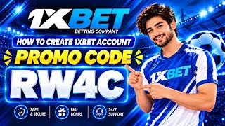 1xbet Promo Code 2026 / Free Boost 1xbet For Registration / How To Create 1xbet Account / 1xbet 2026