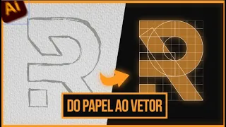 Como criar LOGO com GRID no ILLUSTRATOR passo a passo