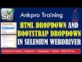 Selenium with Java 21 - How to handle bootstrap dropdown box in selenium webdriver