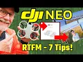 Lagu DJI NEO: 7 dingen die ik eerder had willen weten!