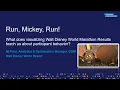 Run Mickey run Visualizing Disney World race results