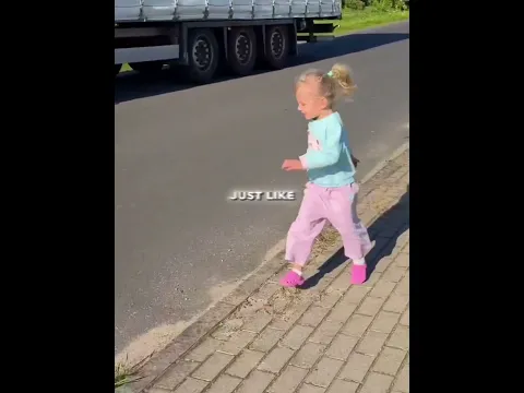 She Saw Her Dad’s Truck and Got So Excited ❤️