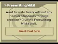 Backrooms Freewriting Wiki