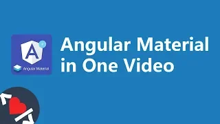 Angular Material Tutorial in One