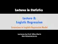 8 8 Extensions of The Logistic Regression Model Multinomial Ordinal and Conditional Logistic