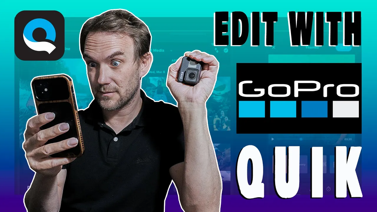 GOPRO QUIK App EDITING Tutorial - Complete edit FROM START TO FINISH!