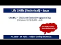 Java Object Cloning Java ArrayList class Programs Step by Step Explanation CS8392 - OOP 24