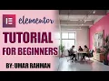 1 Elementor Tutorial for Beginners Part 1 Step by Step Website Design
