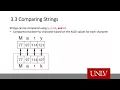 IS210 Section3 ComparingStrings