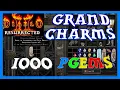 WORTH IT Rerolling GRAND CHARMS with 1 000 PERFECT Gems - Diablo 2 Resurrected Season Two