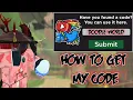 How To Obtain My Content Creator Code In Doodle World Roblox