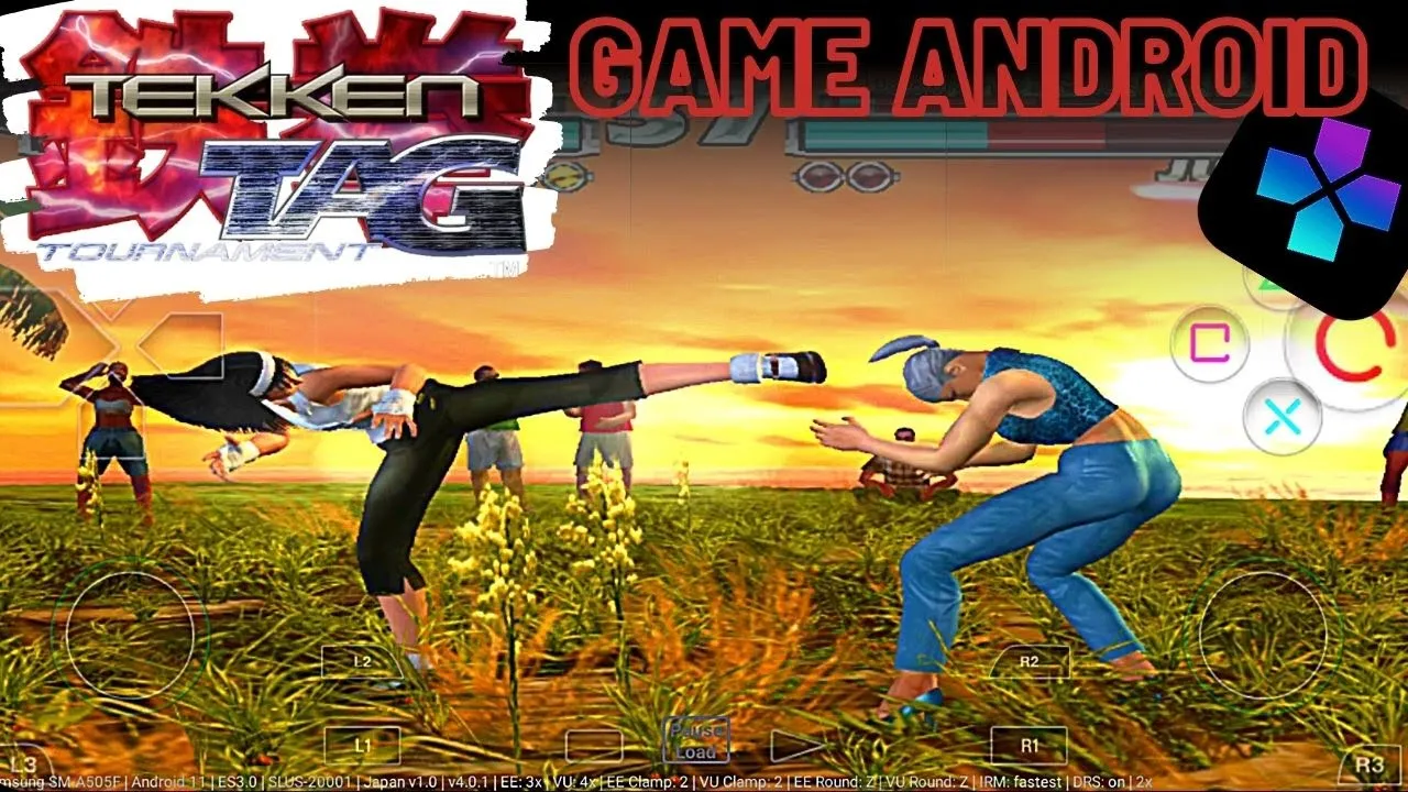 Play Tekken Tag Tournament PS2 Emulator Damon PS2 PRO - Tekken Tag Tournament Android Gameplay 2021