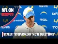Brandon Staley passionately defends team in testy exchange with reporter NFL on ESPN