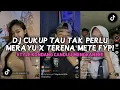 Download Lagu DJ CUKUP TAU TAK PERLU MERAYU MAMAN FVNDY X TERENA METE SLOW REVERB VIRAL TIKTOK 2025❗