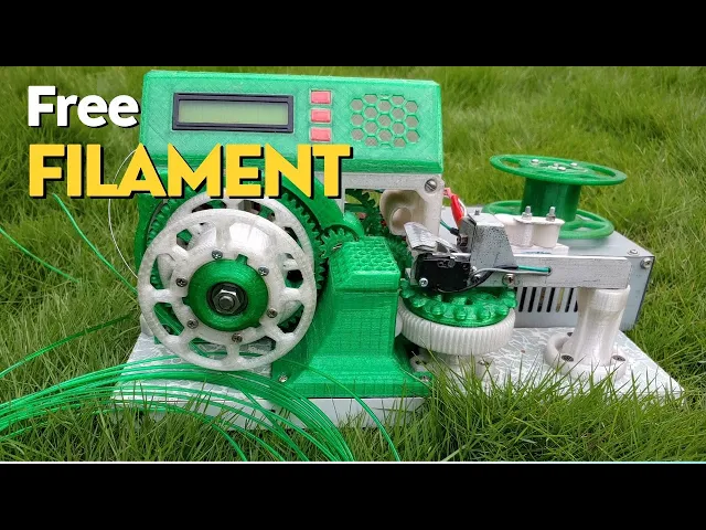 PET Filament Recycler  video thumbnail