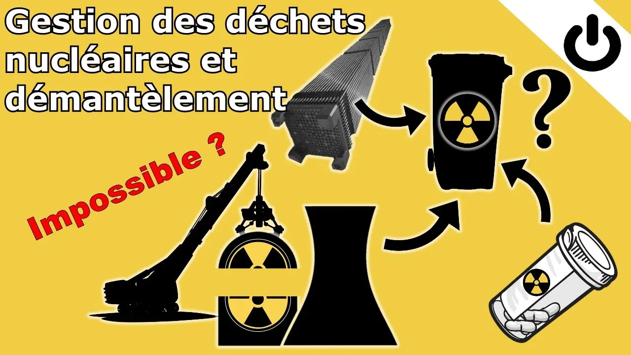 ⚡☢️🗑️ Gestion des déchets nucléaires et démantèlement.