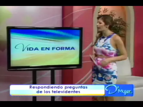 Respondiendo preguntas de los televidentes