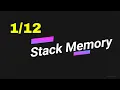 Stack Memory Part1 - Stack Memory Basics Operating Systems Linux Memory Management in Linux