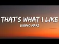 Lagu Bruno Mars - That’s What I Like (Lyrics)