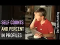 DevTools hacking Adding self counts and percentages to ProfileViewer