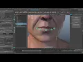 joint based facial expression 16 lip ribbon basic setup