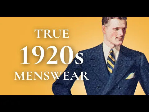 1920s Mens Fashion Style Guide  A Trip Back In Time